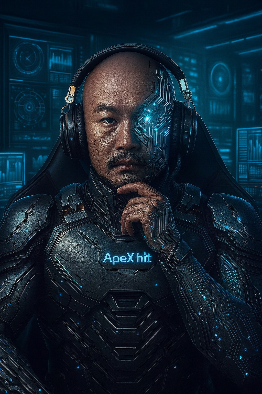 ApeXhit Cyborg Logo
